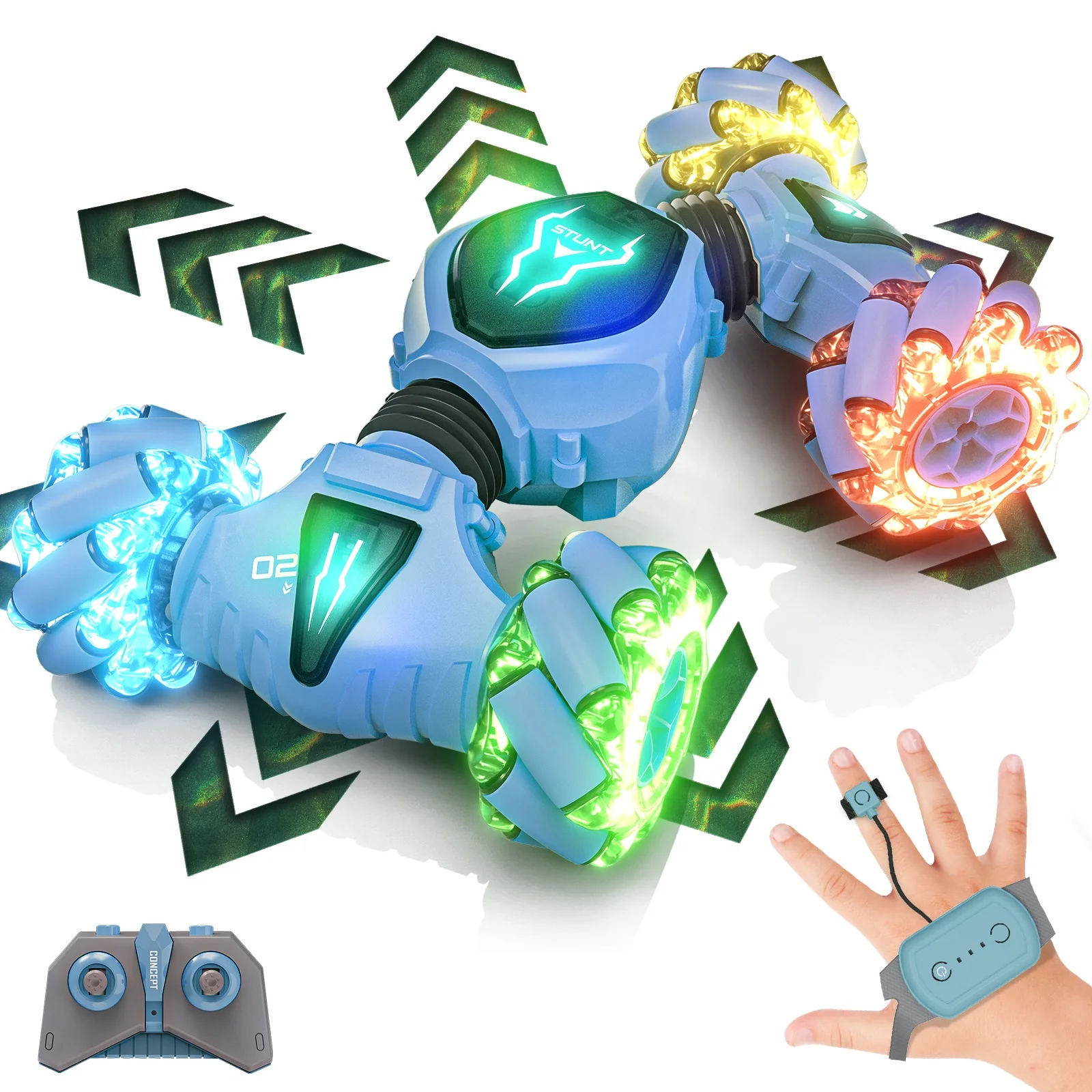 Радиоуправляемый Автомобиль С Датчиком Жестов Игрушечный Дистанционным