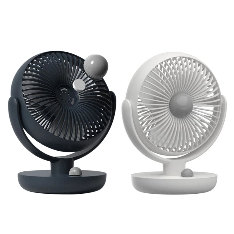 

120 Degrees Automatic Shaking Head Fan Portable USB Table Fan Desk Fan for Office Home