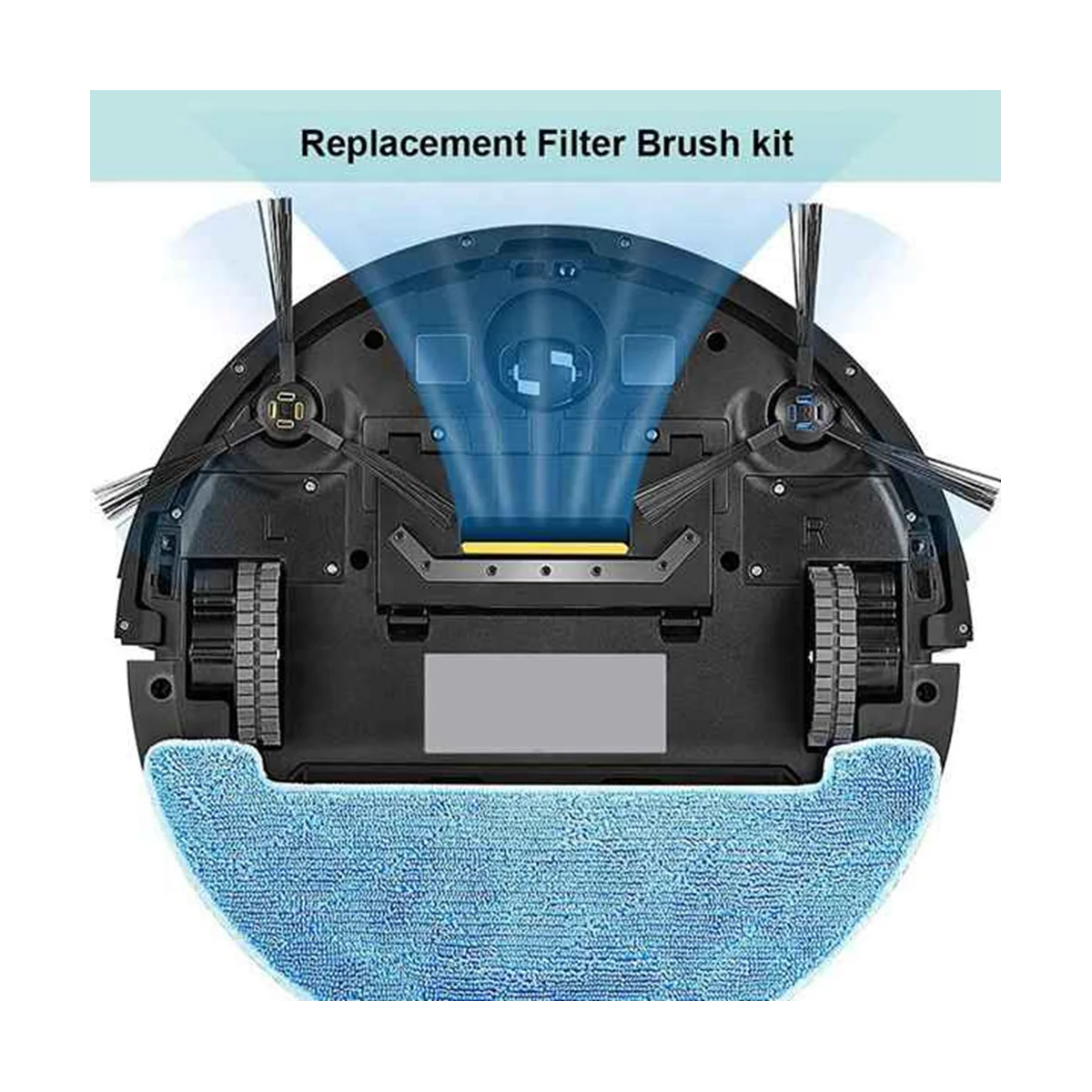 4 шт. для робота-пылесоса V8S X750 X785 V80