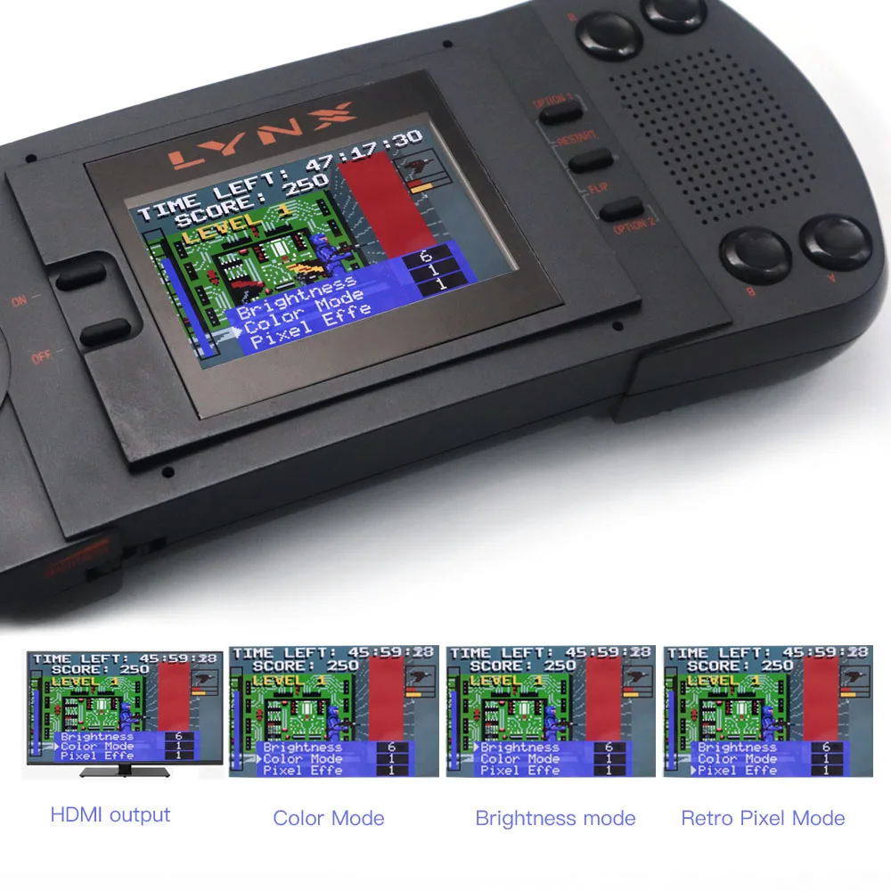 Фото ЖК-панель Hispeedido 3.5'' Retro Pixel HD 640x480 с выходом HDMI 720P, IPS LCD экран, мод для Atari Lynx I 1 №4