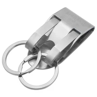 stainless steel with heavy duty bilateral safety clip plastic anti skid chain car anti lost and anti thief dual protection