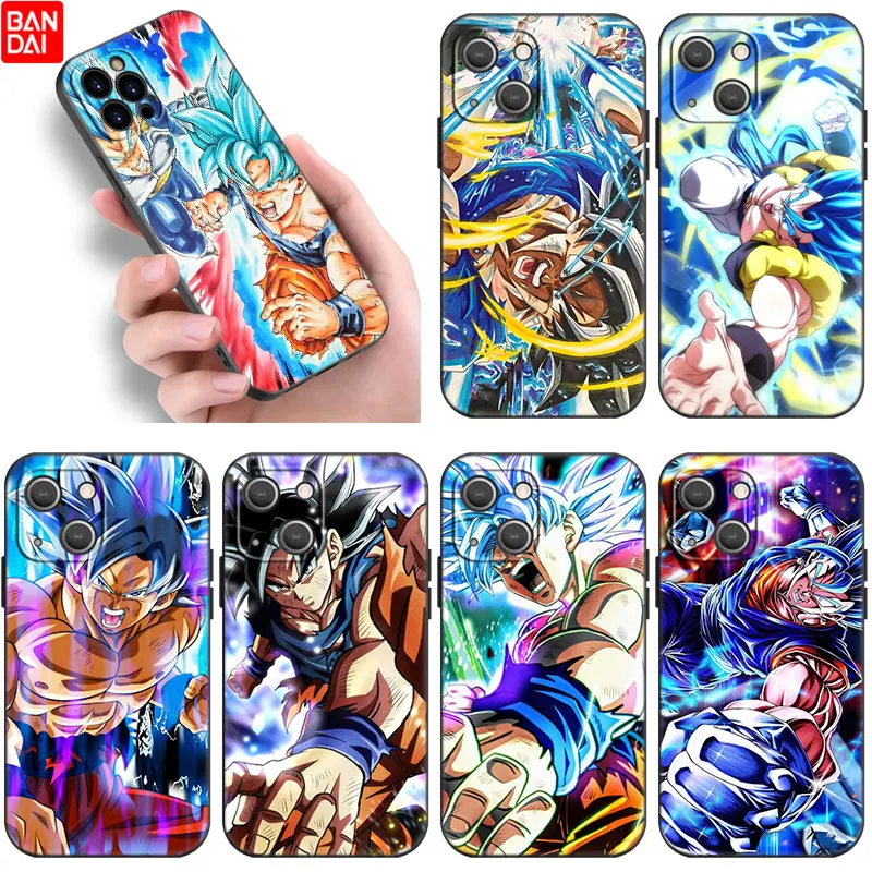 

Anime Dragon Ball Z Goku MUI Silicone Case For Apple iPhone 11 12 13 Mini Pro 7 8 XR X XS MAX 6 6S Plus 5 5S SE 2020 Black Cover