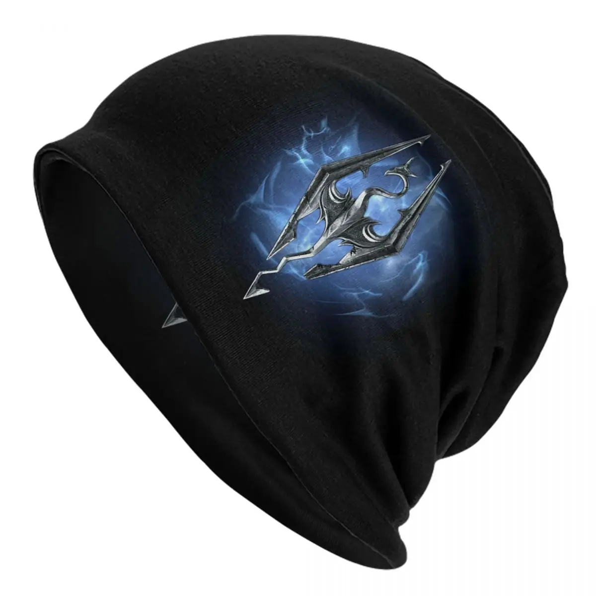 

The Elder Scrolls V Skyrim Bonnet Hats Vintage Outdoor Skullies Beanies Hat Video Game for Men Women Knitting Hats Warm Cap