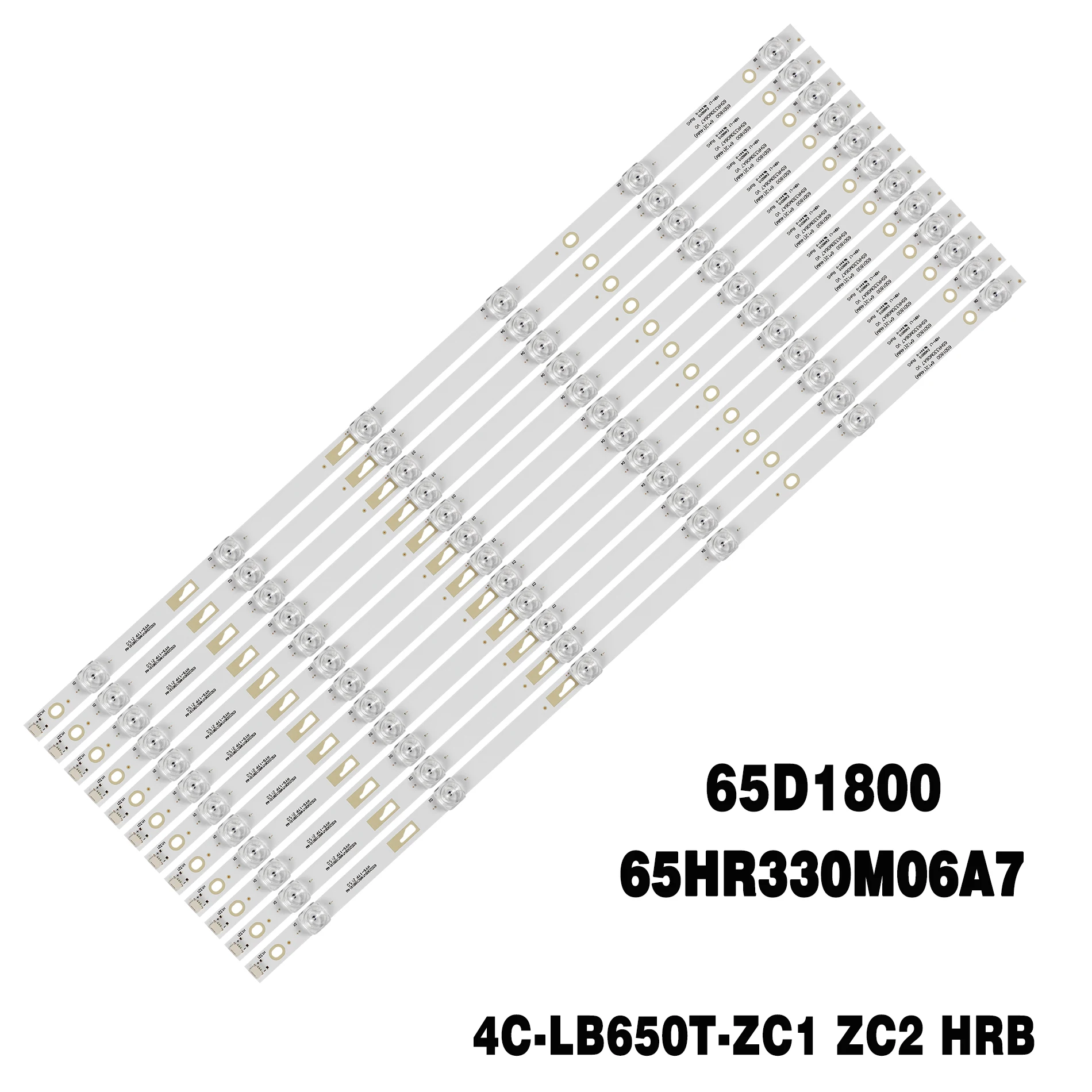 

LED Backlight strip for TCL65D06-ZC23AG-04 05 ZC29AG-01 65HR330M06A7 V0 65D1800 4C-LB650T-ZC1 ZC2 HRB 65R80 AW TV-65UHD4K 65C4