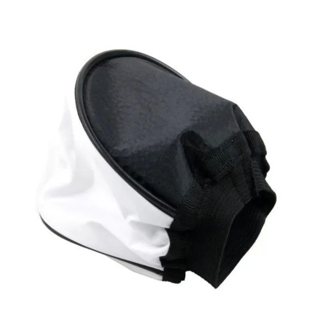 Модный тканевый рассеиватель для вспышки белый мягкий застежка на резинке