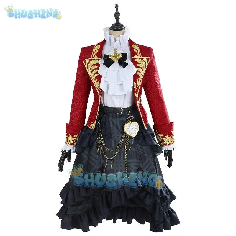 FC6Identity V Tracy Reznik Mechanic Косплей Костюм Heart Lock Униформа Хэллоуин Карнавал Вечеринка