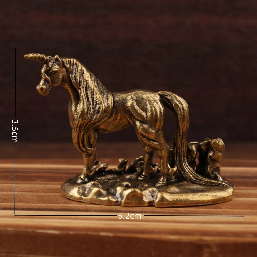 

MOONBIFFY Фигурка лошади из меди