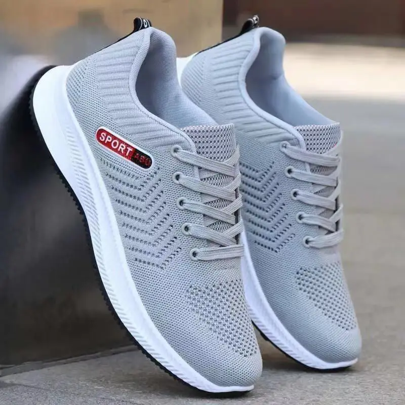 

SOLI2 Lightweight Men's Sports Shoes Comfortable Mesh Running Shoes New Korean Casual Shoes Trendy All-Match Shoes S10753-S10756