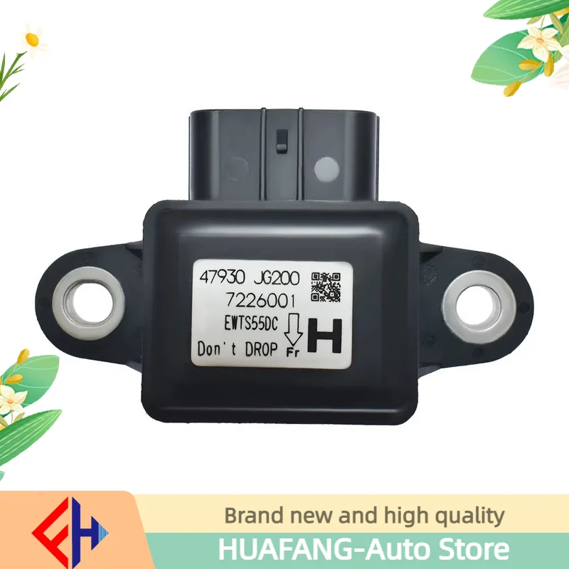 Оригинальный датчик замедления Abs 47930-jg200 47930jg200 для Juke Leaf 2011-2017 Rogue Select Q50 Q70 2014-2018