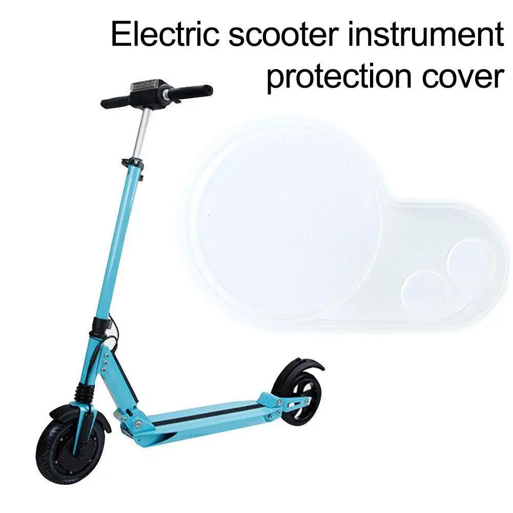 

Electric Scooter Meter Protective Cover Silicone Film Transparent Protective Cap New Silicone Cover For Scooter Meter