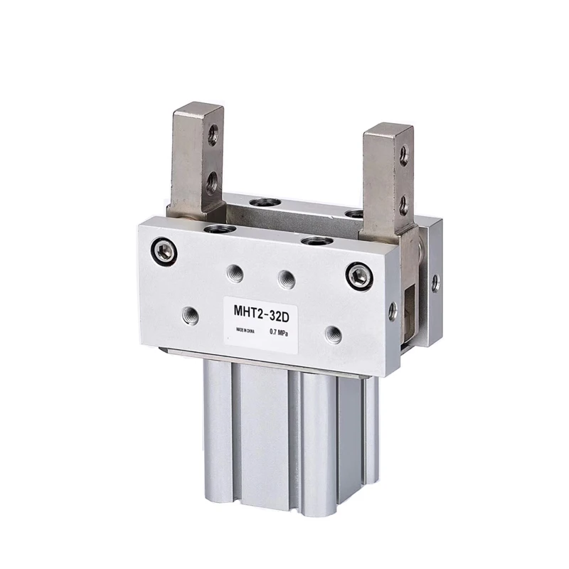 

Вращающиеся актуаторы MHT2, рычажный пневматический угловой захват, 20 мм, радиально-упорный пневматический