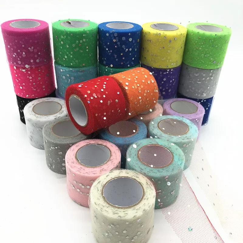 

Tulle Roll 25 Yards Organza Wedding Decoration TUTU Baby Shower Tulle Roll 5 Cm Decoration Party and Events Engagement Decor