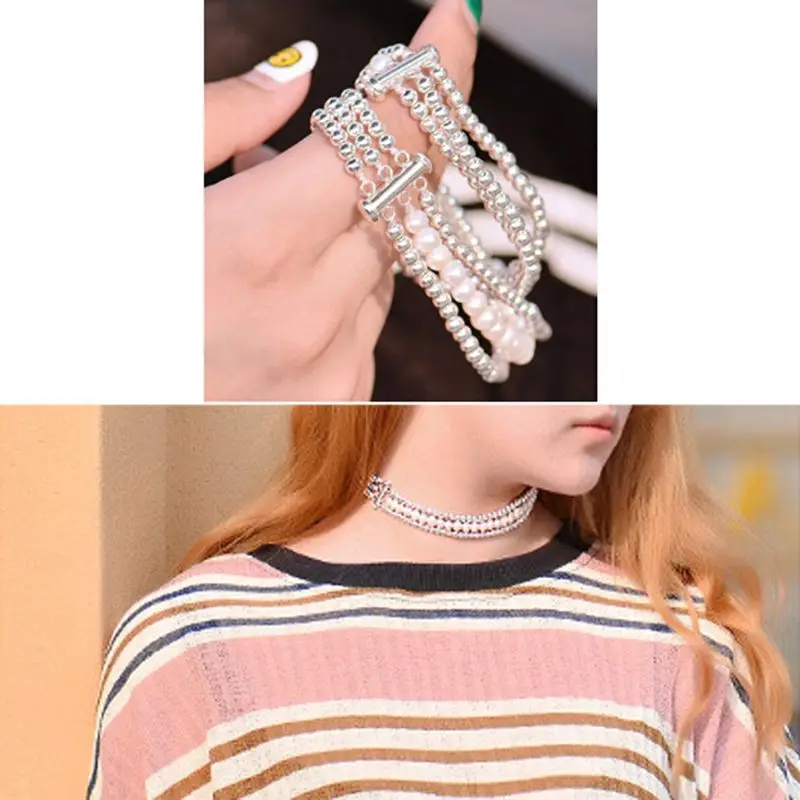 Ожерелье с магнитной застежкой многослойный соединитель для ювелирных изделий