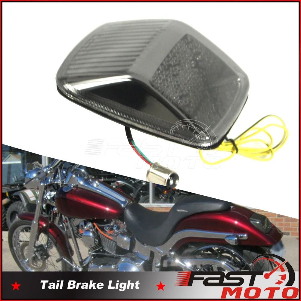 LED Brake Tail Light For Harley FXSTD Deuce Cruiser FXSTDI V-Rod VROD Turn Signals Lights Taillight Brake Stop Lamp Indicator