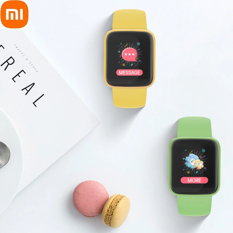 

Смарт-часы XIAOMI D20 водонепроницаемые с поддержкой Bluetooth 2022 и Пульсометром