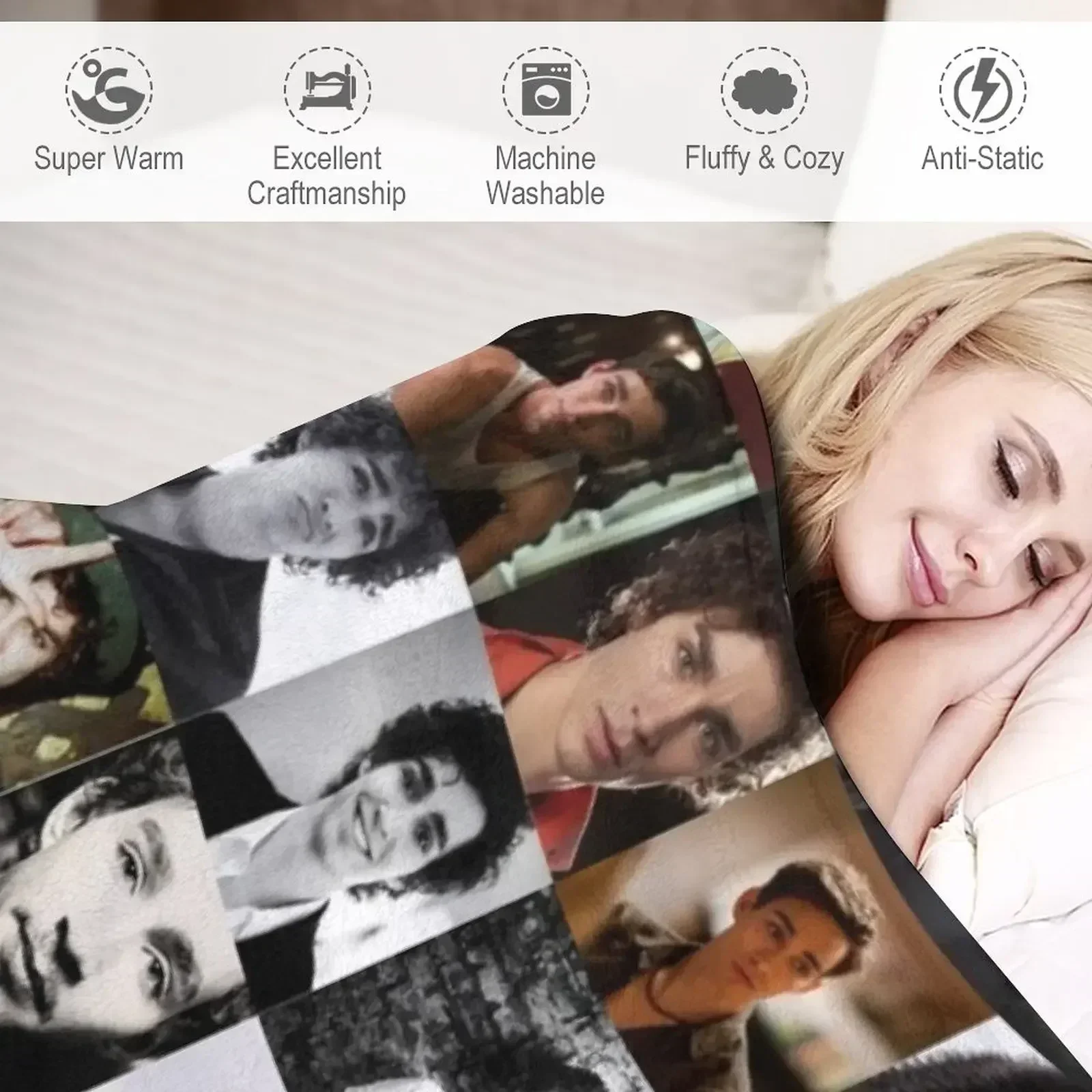 Одеяло Robert Sheehan одеяла для детских волос красивые пледы на диване