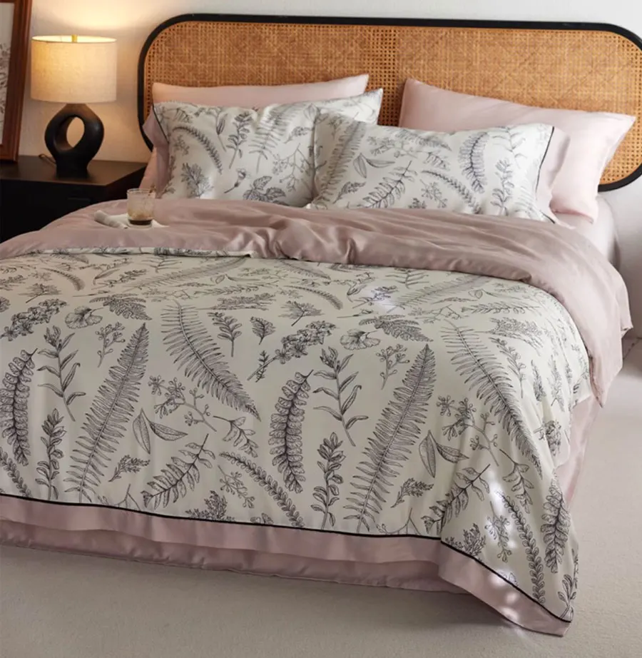 Комплект постельного белья Sweet fairyfair в деревенском стиле с цветами и листьями