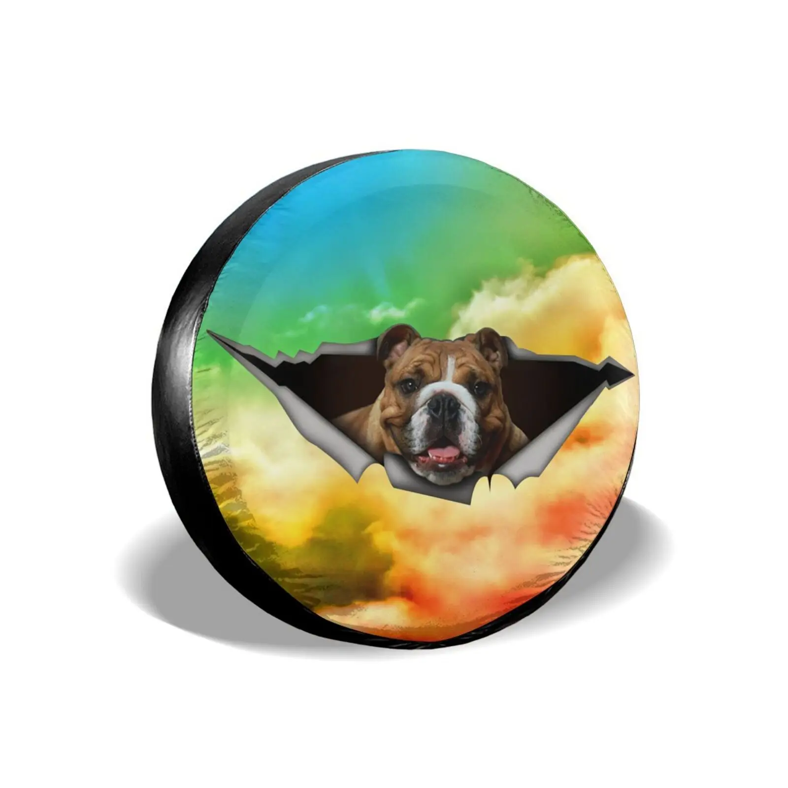 

Compass Tire Cover Universal Spare Wheel Tire Cover Wheel Covers for Trailer RV SUV Truck Camper Travel Trailer Accessories