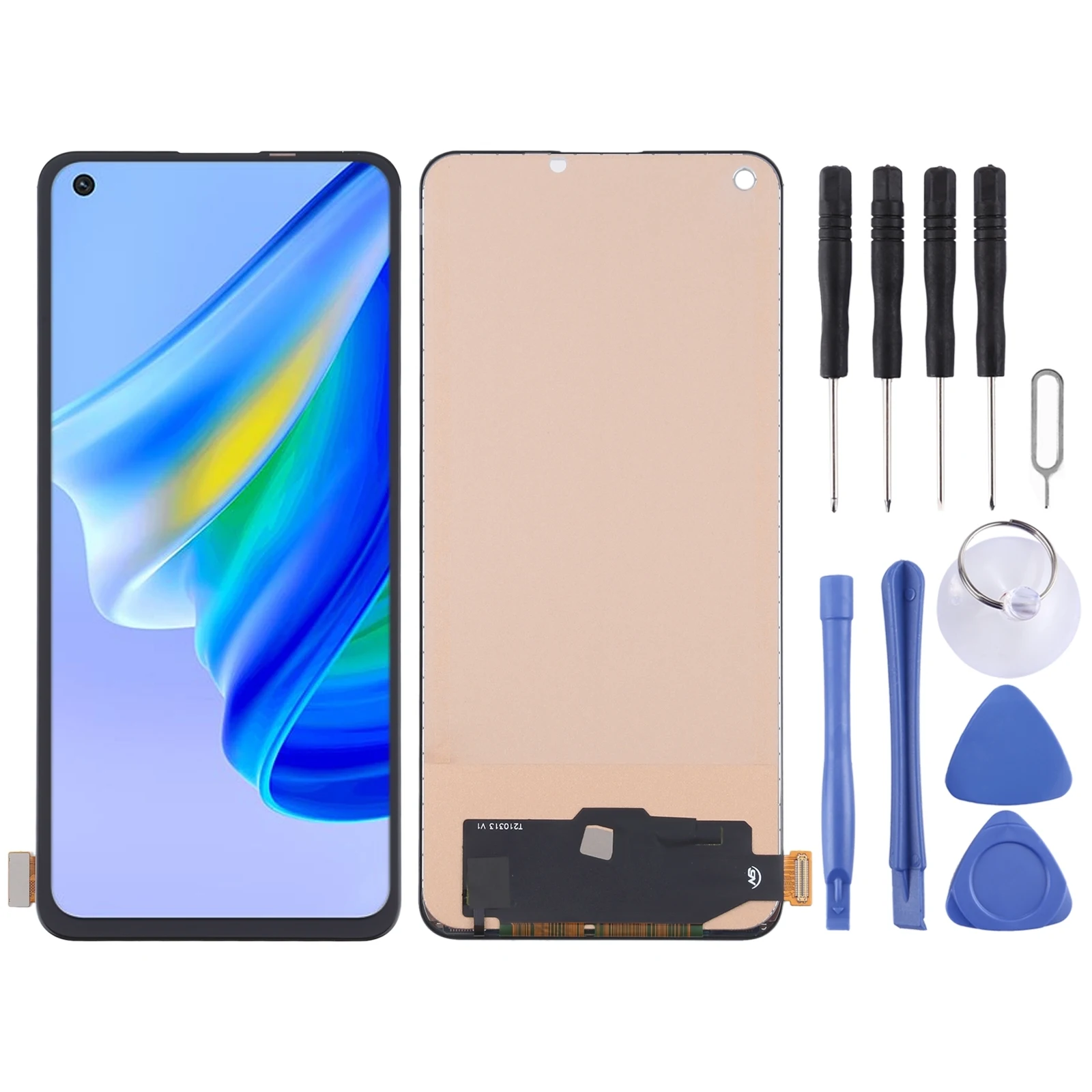 

TFT Material LCD Screen and Digitizer Full Assembly for OPPO A95 4G / F19s