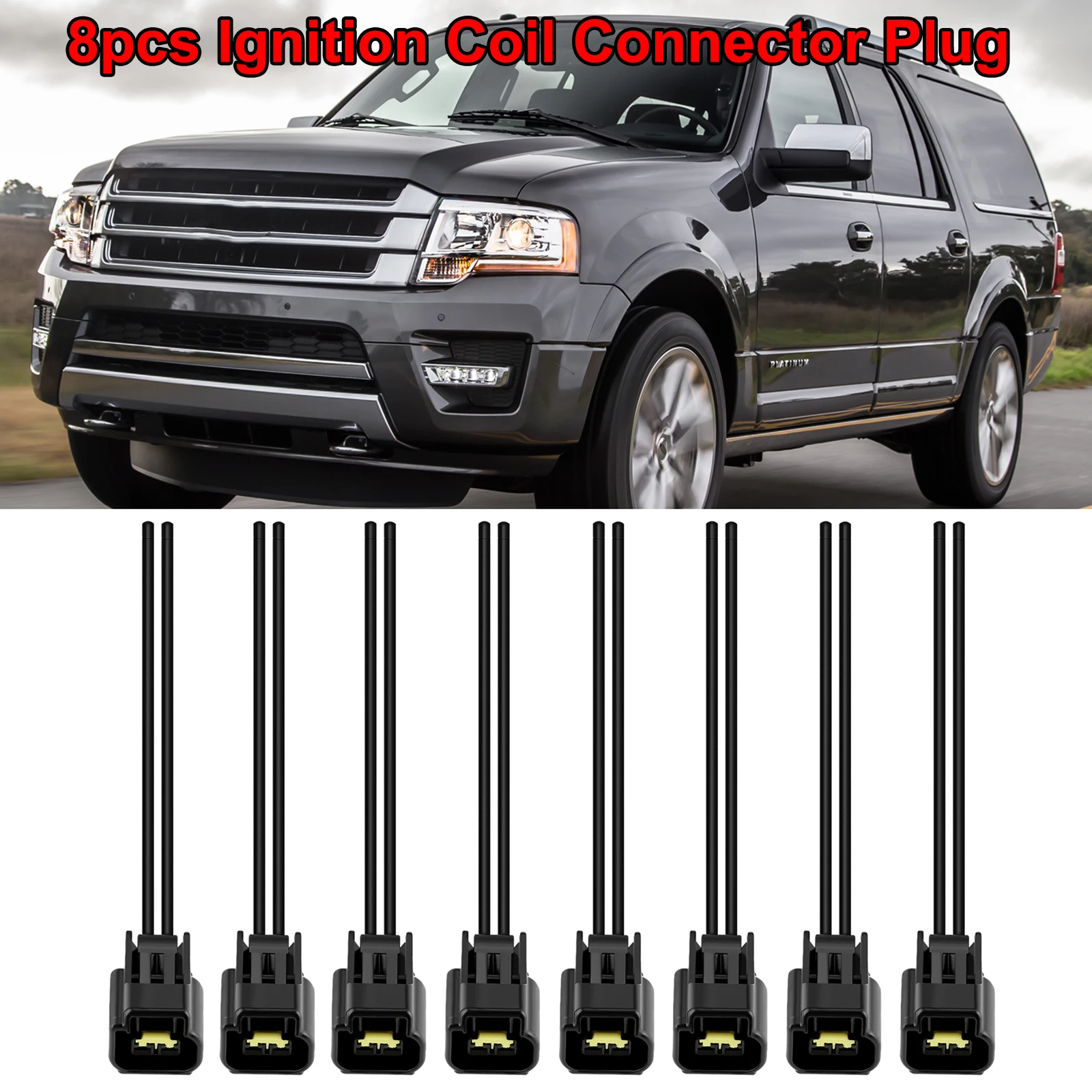 

Автомобильные детали, 8-кратный разъем катушки зажигания, провод для Ford Expedition Focus Crown Victoria F-150 F-250 4,6 л 5,4 л V8/6,8 л V10