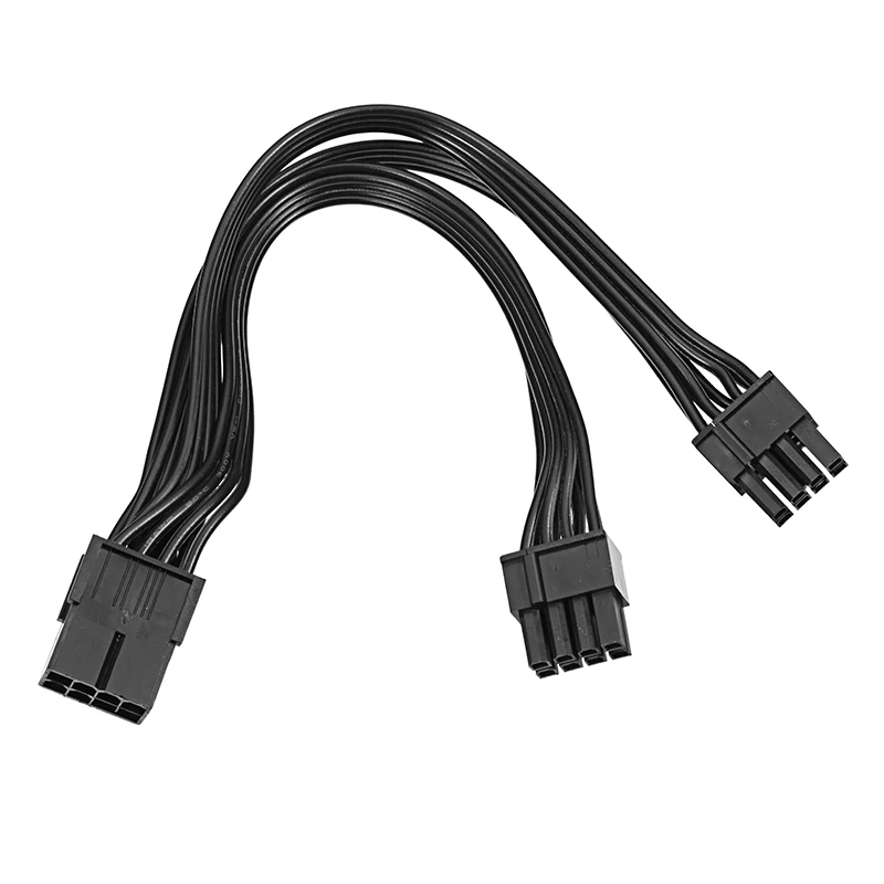 

Express 4 Lines Cable Connector 1/6/10pcs 20cm Graphics Card 8 Pin Female To 2*8P(6+2)pin Extention Power Cable Male PCIe PCI