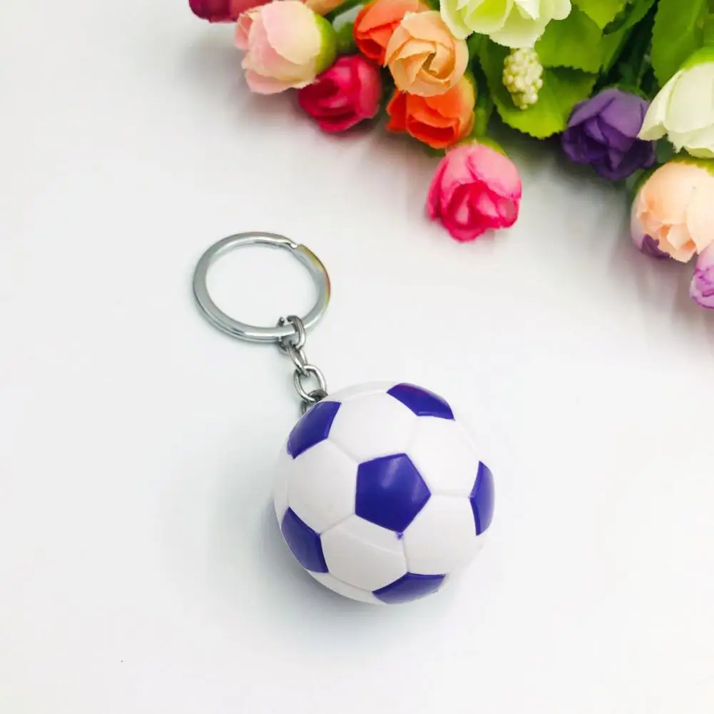 

Novel Football Key Ring Wear-resistant Football Key Chain Multi-purpose Mini Soccer Key Pendant Sports Ornament Decorative