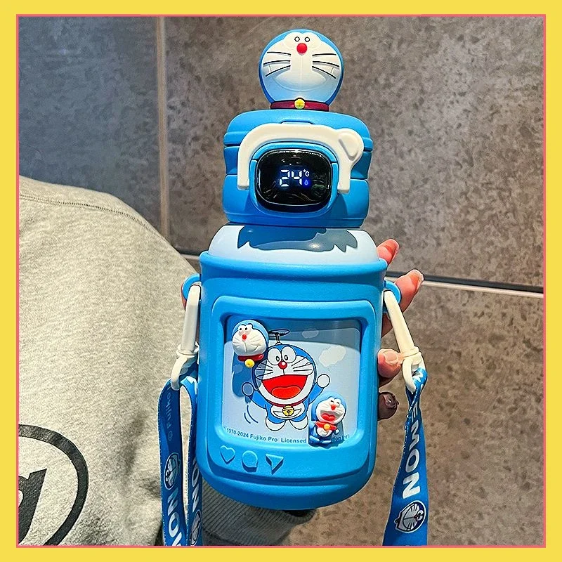 Новый детский термос из мультфильма Doraemon с высоким внешним видом и