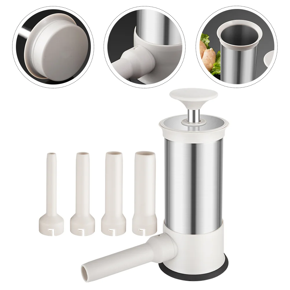 

Sausage Filling Machine Stuffer Making Meat Filler Household Maker Kitchen Handheld Manual Tube Operated Italian