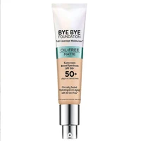 drop ship it bye bye foundation full coverage moisturizer oil free matte broad spectrum spf 50 physical sunscreen t2119