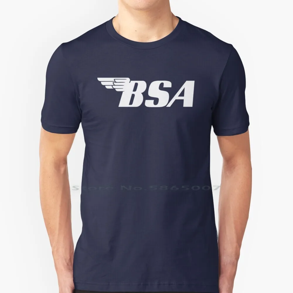 

Хлопковая футболка для мотоцикла Bsa 6XL, запчасти для мотоцикла Bsa