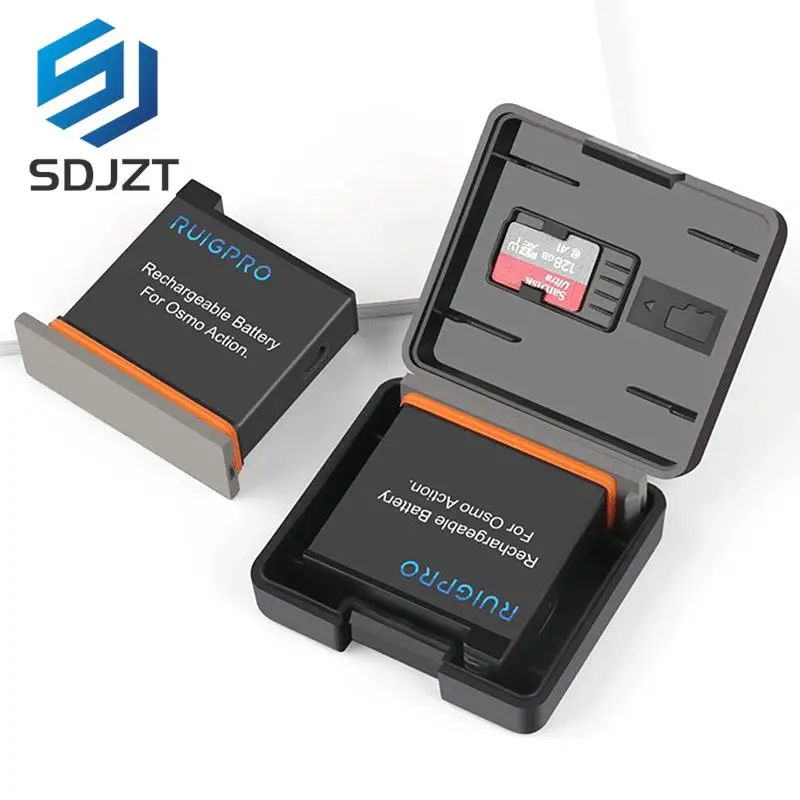 

New 1PC Protective Storage Battery for 10 9 8 7 6 5 4 Black Xiaomi Yi MiJia Battery Protection Storage box