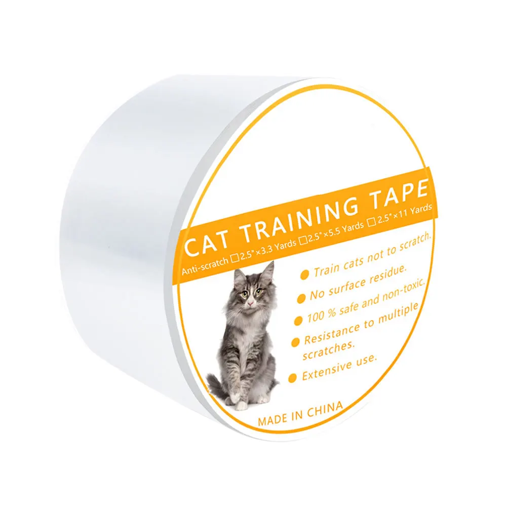 

Tool Safe Pet Door Home Surfaces Anti-scratch Sofa Protection Mat Guard Adhesive Furniture Cat Training Tape PVC