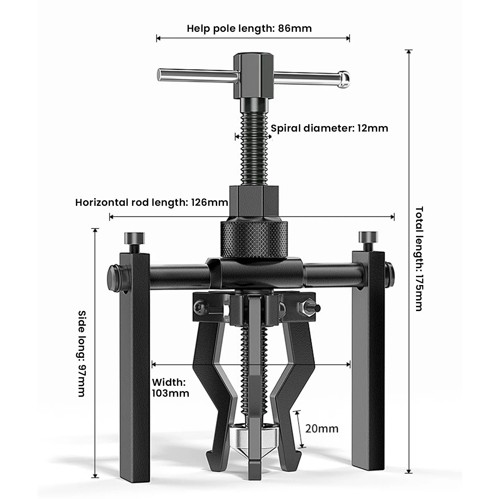 Автомобильный 3-контактный инструмент для разветвления внутренних подшипников