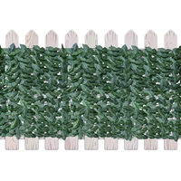 artificial leaf garden fence screening roll uv fade protected privacy artificial fence wall landscaping ivy garden fence panel