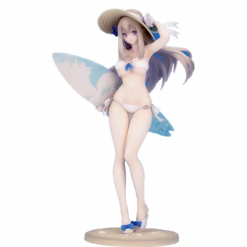 

Anime Figures Sexy Girl 22cm Pornographic Lovely Super Charming Figure Swimsuit Huge Chest Booty Model PVC with Accessories