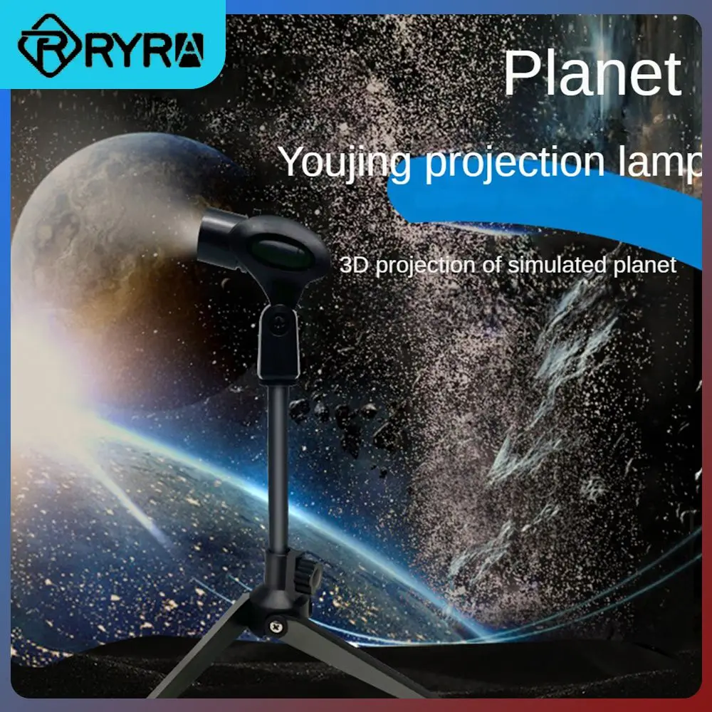 

Moon Projection Lamp Photo Prop Black Led Light Galaxy Ambient Usb Rechargeable Projector Lights Bedroom Decor Wall Lights Ins