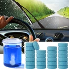 Многофункциональный сплошной очиститель для автомобиля, шипучий лист, очистка автомобильных окон и лобового стекла, принадлежности для очистки автомобиля, 1050 шт.