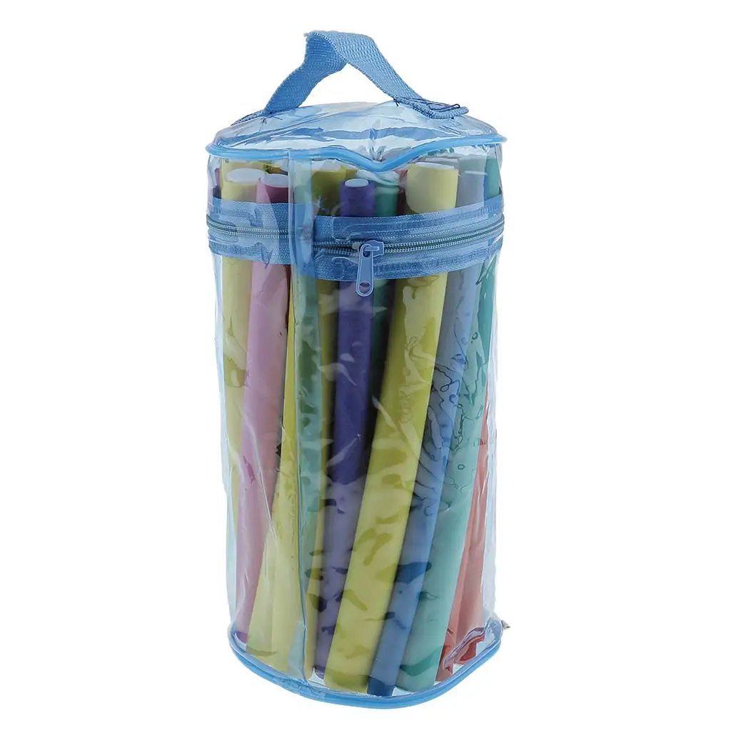 42 шт. мягкие бигуди Bendy Twist пенопластовые роликовые стержни для салона