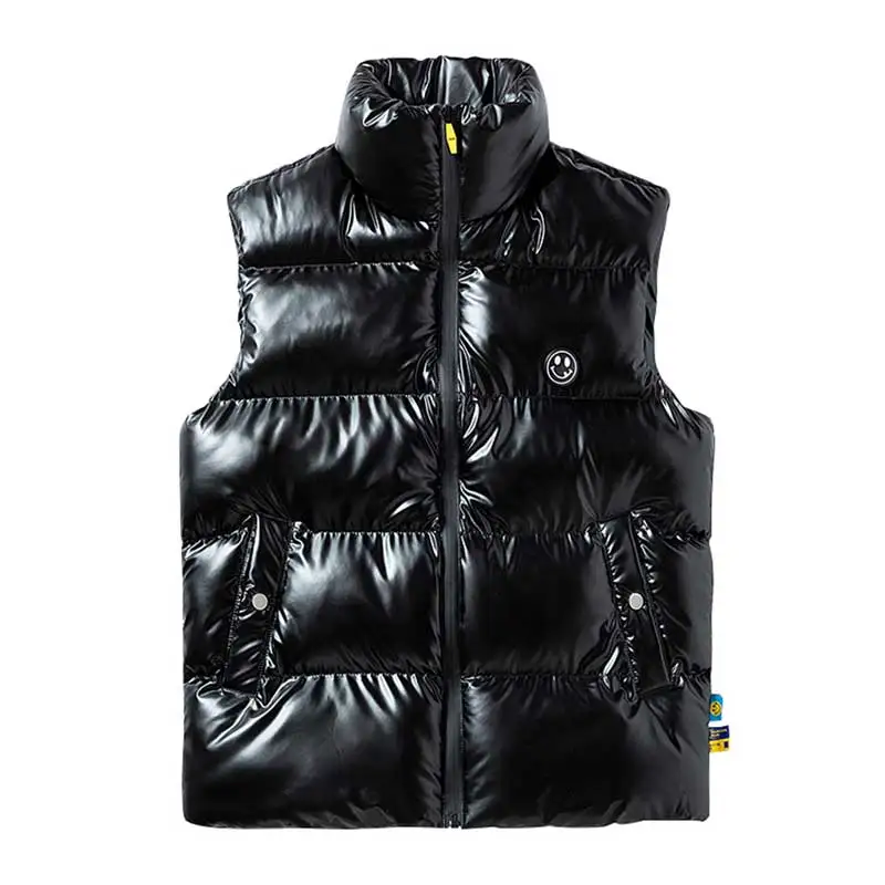 

8XLWinter Sleeveless Parka Men Thick Plush Warm Vest Jacket For Men Waterproof Windproof Light Vest Jacket Men Fashion Coat Male