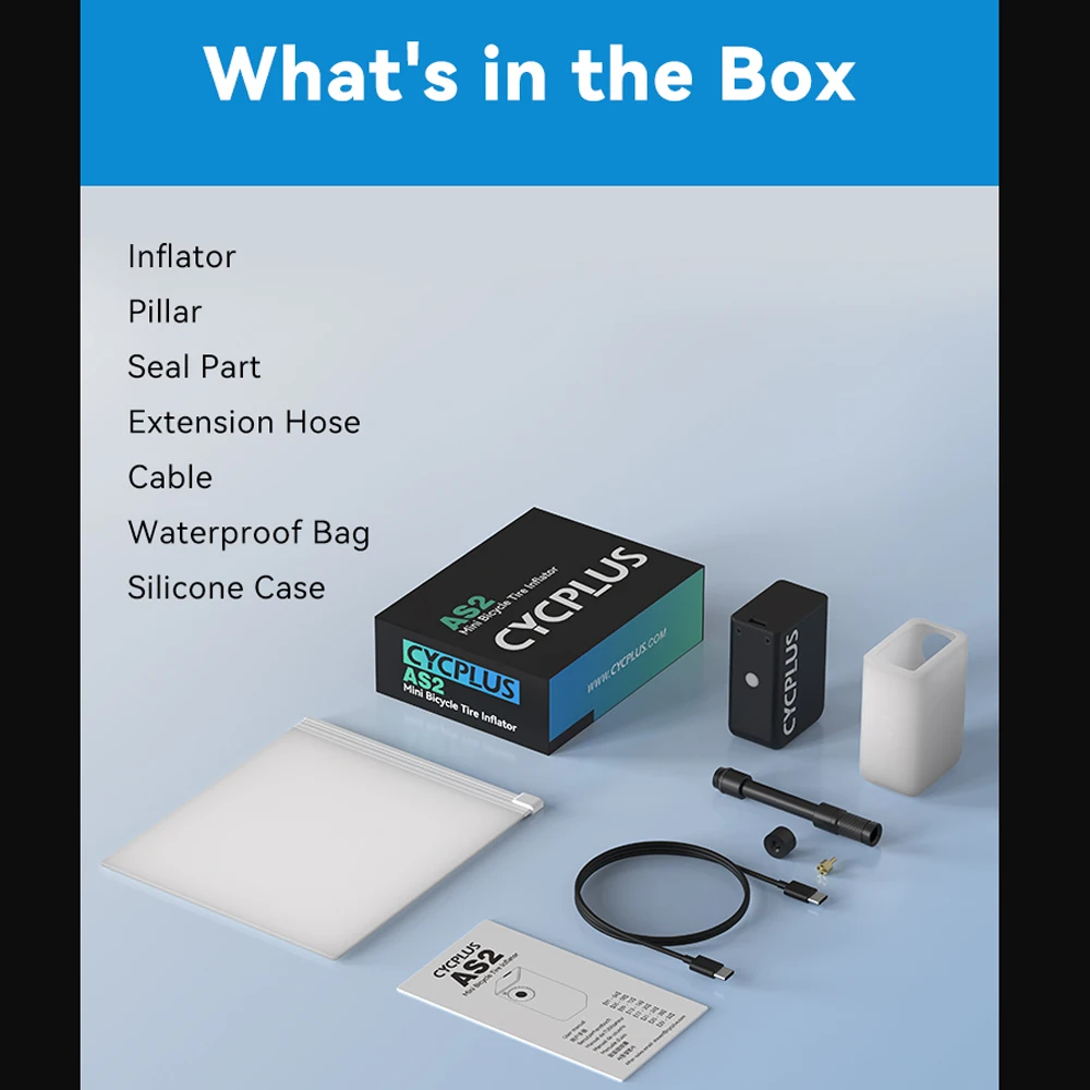 CYCPLUS AS2 Беспроводной насос для велосипеда | AliExpress