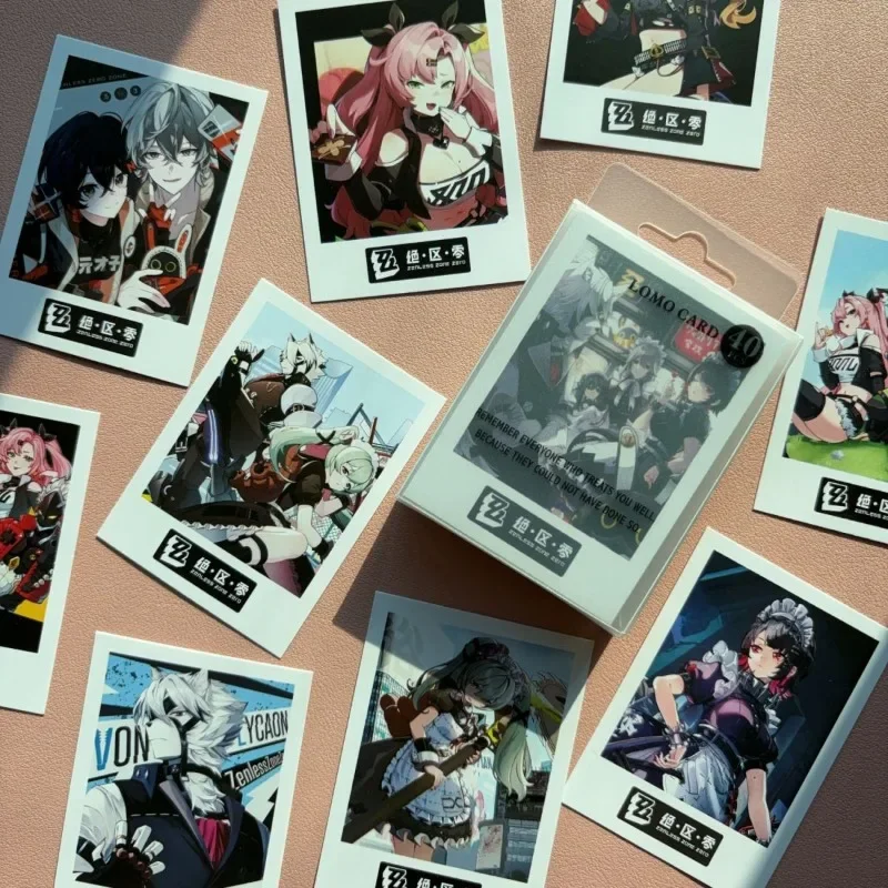 Zenless Zone Zero Ben Von Lycaon 40 шт./комплект Декор ЛОМО Фотокарта HD печать небольшой альбом