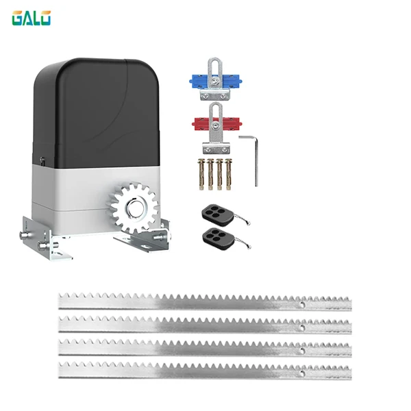 

Электрический механизм открывания раздвижных ворот, умная система дверных замков, Moteur Portail Coulissant со стальной стойкой 4 м, инфракрасный датчик, контроль доступа