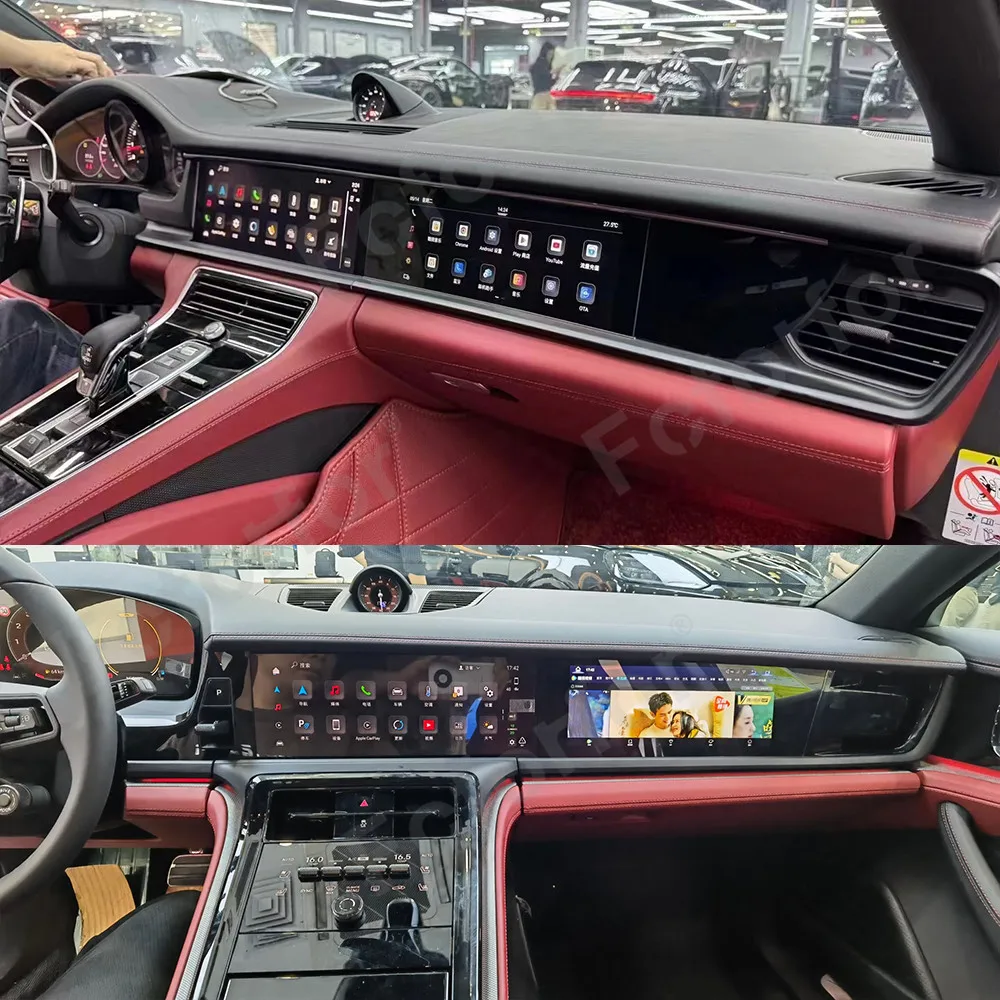Прибор Android для Porsche Panamera 971 2017-2024 Co Pilot Развлечения Автомобильный плеер