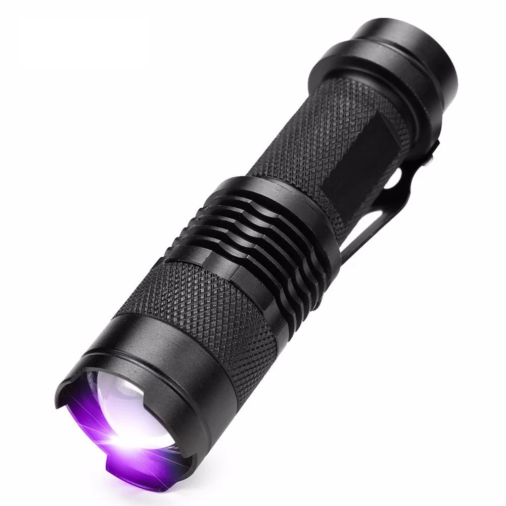 

Electric Torch Flashlight Lamp Light Parts Portable Purple Replacement