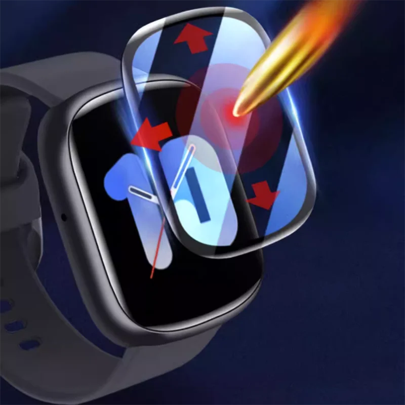 Защитная пленка с полным покрытием для умных часов Haylou Watch RS5 LS19