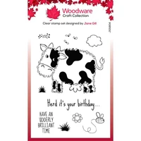 cow clear stamps no cutting dies for diy scrapbooking birthday paper card wishes photo album decorate handmade craft stamps