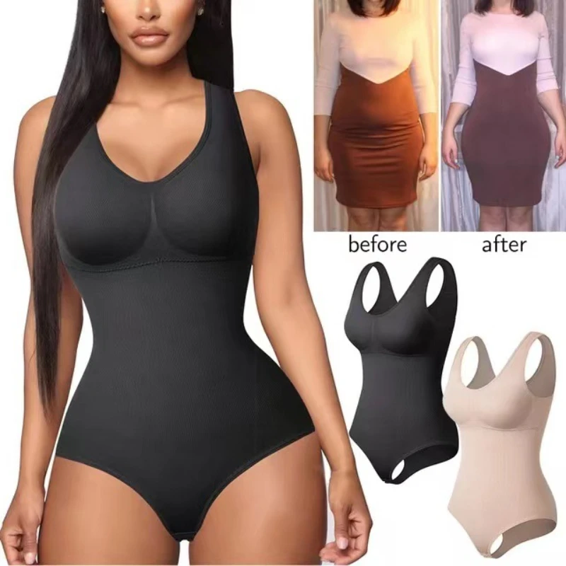 

Slimming Bodysuit Women One-Piece Shapewear Corset Reducing Body Shaper Modeling Underwear Tummy Control Panties Briefs 35-205kg