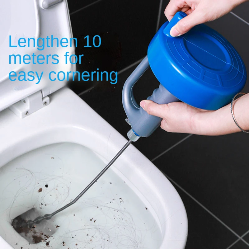 Сливная труба для раковины 35 футов с пружинным шнеком стальная сливная очистка