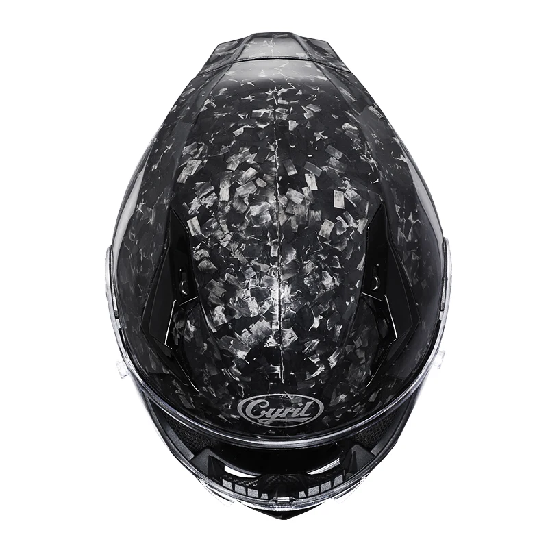 Защитный мотоциклетный шлем на все лицо сертифицированный DOT ECE 2024 Cyril Новые