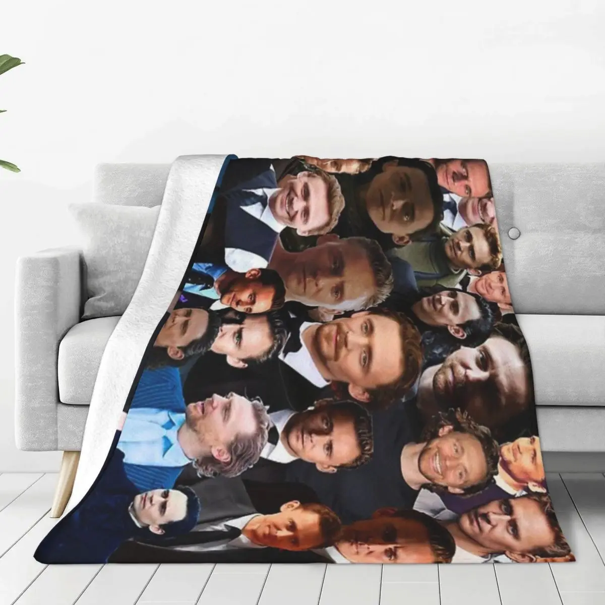 Пушистое детское одеяло Tom Hiddleston фотоколлаж диван кемпинговое покрывало удобное